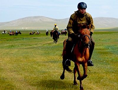 Horse Riding to the East