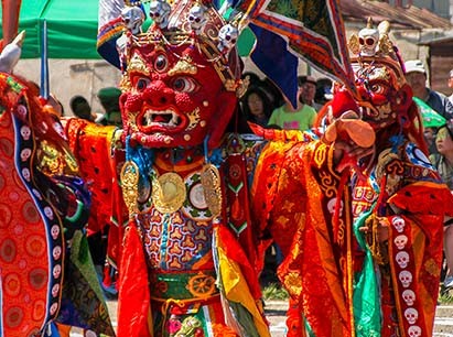 Cham Dance Buddhist Festival